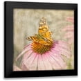 thumbnail image 1 of Murdock, Ramona 20x20 Black Modern Framed Museum Art Print Titled - Tattered Butterfly, 1 of 5