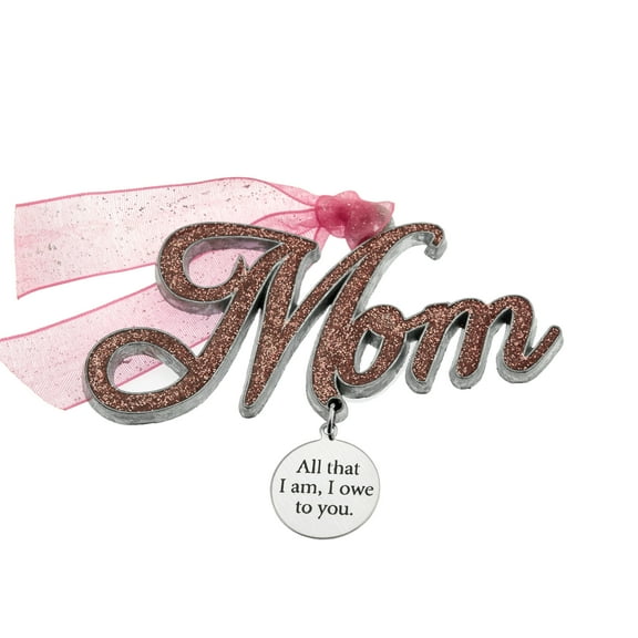 Mom Word Christmas Ornament