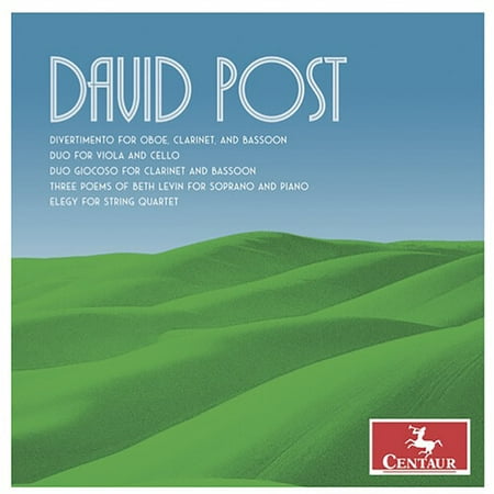 The Moravian Chamber Players - Chamber Music of David Post - Music & Performance - CD