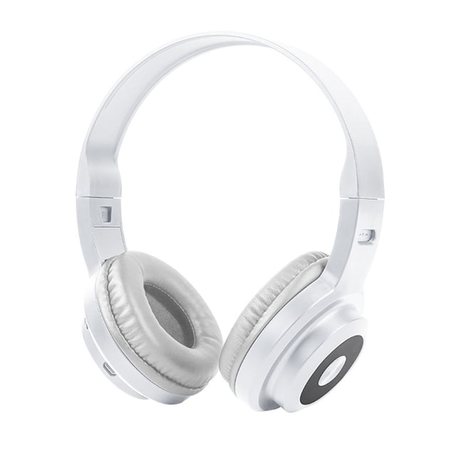 Cateissary Auriculares inalámbricos Auriculares plegables de múltiples modos Auriculares ligeros multipropósito Auriculares para escuchar música Cables de audio/vídeo Blanco
