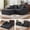 Grey, variant on Tmsan 73.6" Modular Sectional Sofa,boneless loveseat couch with 4 Pillows,Classic L-Shape Design Convertable, for Living Room and Office,Grey
