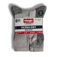 thumbnail image 3 of Wrangler Cushion Crew Socks for Men, Size 6-12, Gray, 6 Pairs, 3 of 6