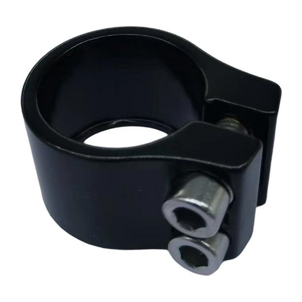 Abrazadera de tubo de asiento de bicicleta de 30,5 mm, accesorio de repuesto, cámara de bicicleta de carretera Negro