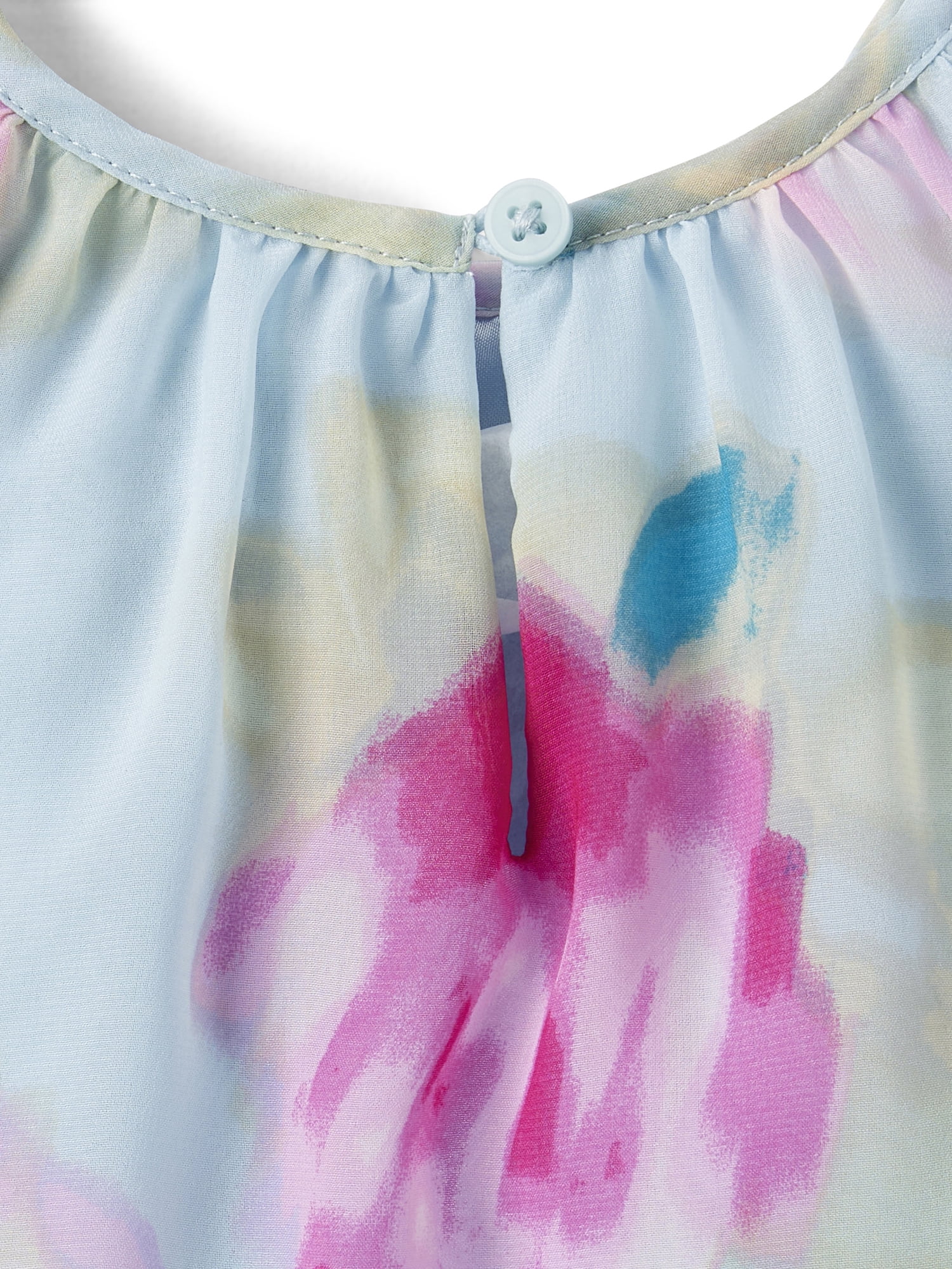 The Children's Place Baby & Toddler Girls Short Flutter Sleeve Chiffon Shift Dress, Sizes 6M-5T