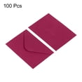 thumbnail image 3 of REGALWOVEN Mini Envelopes, Mini Card Business Card Envelope for Greeting Weddings Dark Red, 3 of 6