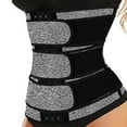 thumbnail image 5 of CALAFEBILA Fashion Three Belts Corset Sports With Breastplate Stylish Tunic Corset Women Shapewear Tummy Control, 5 of 5