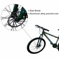 thumbnail image 2 of R.ROARING Mountain Bikes 24 Inch Wheel 21 Speed Dual Disc Brakes Mountain Bicycle Suspension Fork Rear for Adult or Teens Dark Green, 2 of 3