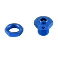 thumbnail image 4 of Adaptador de cubo hexagonal Yashi 17 mm con tuerca azul para coche RC Arrma 1/8 1/10 Big Rock V3, 4 of 5