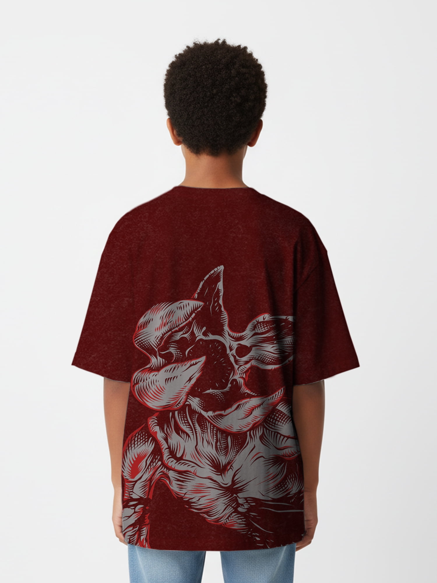 Stranger Things, Boys' & Big Boys' Graphic Tee, Demogorgon, Sizes 4-18