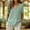 Green, variant on Short Sleeve T -Shirts Women Summer Solid Cotton Linen Shirt Loose Fit Casual Pullover V Neck Embroidered Tops