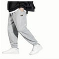 thumbnail image 7 of Mlzmgr Plus Size Cotton Sweatpants for Men with Pockets M-4XL Elastic Waist Joggers Running Workout Gym Pants, 7 of 7