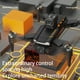 thumbnail image 4 of Dron con motor sin escobillas y 3 cámaras. Quadcopter FPV con WIFI 4G y seguimiento sin cabeza, retención de altitud, juguetes para evitar obstáculos, regalos para niños y adultos. Avión inteligente., 4 of 9