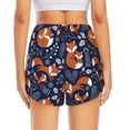 thumbnail image 4 of Fotbe Cute Foxes Womens High Waist Running Shorts Athletic Workout Quick Dry Shorts for Women with Pockets Gym Yoga Summer Shorts-Large, 4 of 9