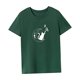 thumbnail image 4 of Camiseta para Mujer Ropa Deportiva de Verano Camisa Ligera con Cuello Redondo para Deportes de Trabajo XL, 4 of 7
