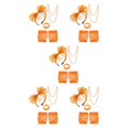 thumbnail image 1 of Matsuzay 1 Juego de disfraces temáticos de los años 80, luminosa, accesorios de Cosplay, ropa de propósito especial, estilo 1 naranja Type2 NO2, 1 of 6