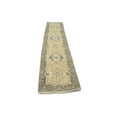 thumbnail image 2 of Cream Casual Floral 3X12 Oushak Oriental Runner Rug, 2 of 11