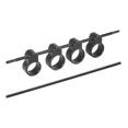 thumbnail image 3 of Guitar Finger Expander Finger Stretcher Finger Trainers Trainer Tool For Guitar Bass Ukuleles Mandolins Piano, 3 of 5