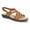 Tan, variant on Lobo Women's Strappy Slingback Sandals Color: Sand Size: 8