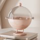 thumbnail image 4 of Fruit Bowl Pedestal Bowl Decorated Fruit Tray For Kitchen Counter And Dining Table Footed Bowls For Parties Bread And Salad Bowl, 4 of 6
