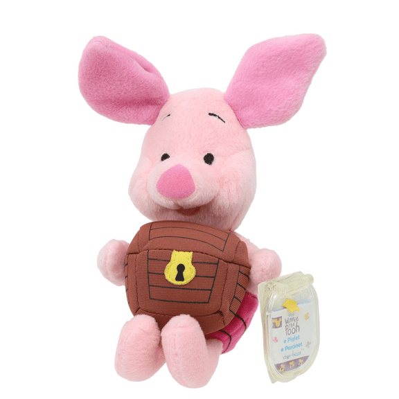 Disney Winnie the Pooh Lasso Roping Piglet Star Bean Plush