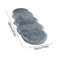 thumbnail image 3 of Dmlowu Extra Long Runner Rug for Hallways, Non-Slip Washable Bedroom Rug, Fluffy Plush Solid Color Area Rug for Living Room Hallway, "19.6 x 70.8", 3 of 6