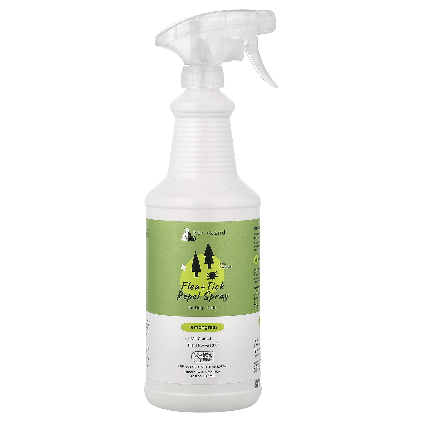 Flea+Tick Protect Spray (Lemongrass)