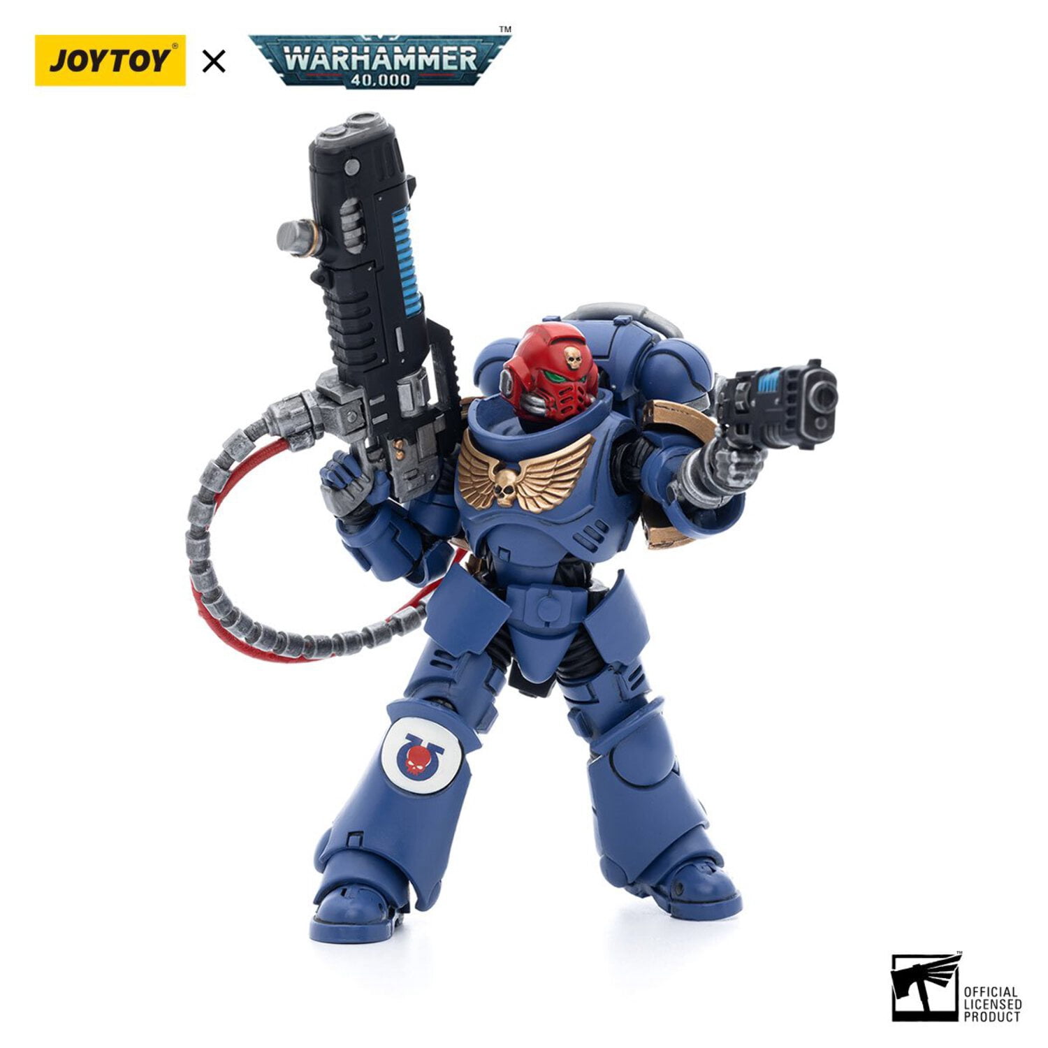 JT WH 40K Ultramarines Hellblasters Ulaxes 1:18 Figure