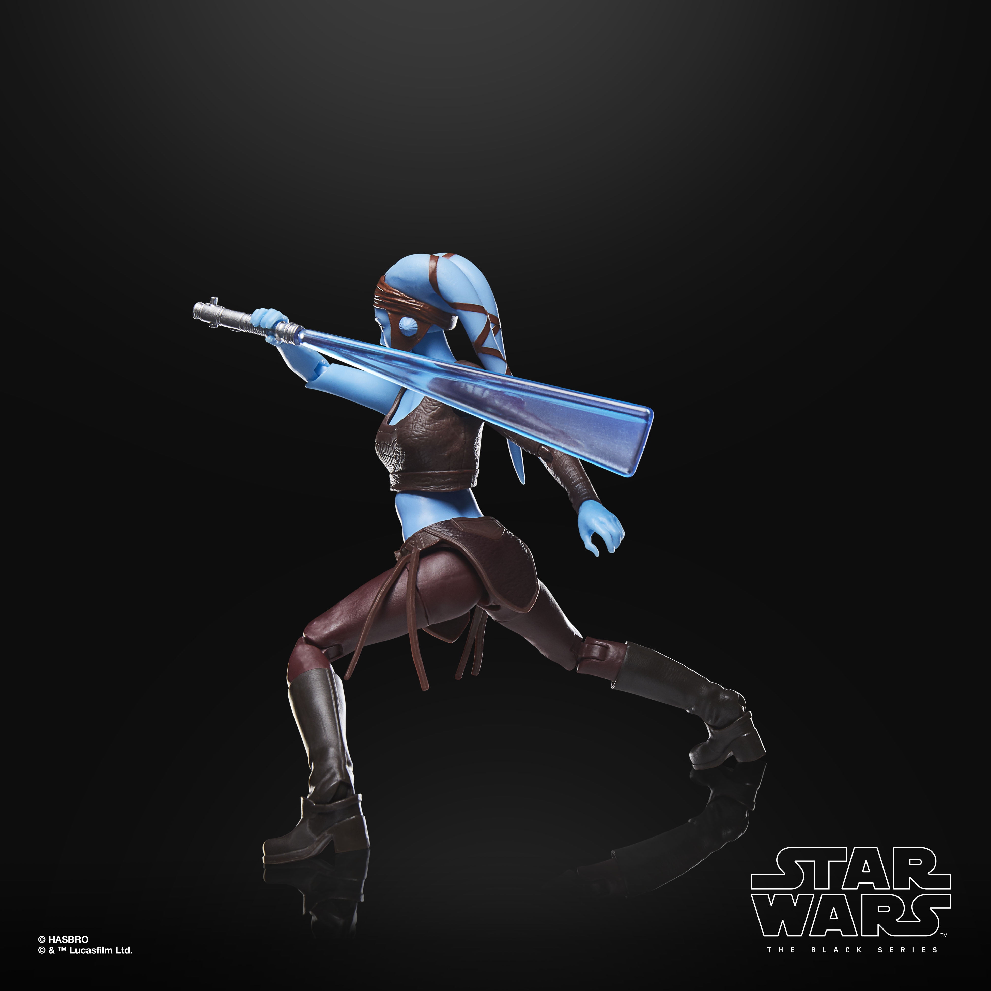 Star Wars The Black Series Aayla Secura 20th Anniversary Action Figure (6”)