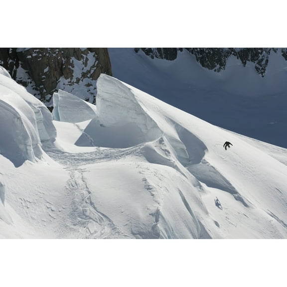 Professional snowboarder Gigi R Poster Print