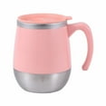thumbnail image 1 of HmNPlay Glass,Bottle Stainless Steel Double Layer Heat Insulation Anti Scalding Mug Multi Functional Coffee Daily Tea Cup With Lid And Temperature Controllable, 1 of 1