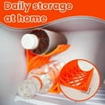 thumbnail image 5 of Clearance Rack under $10,Plastic Stackable Bottle Storage Holder Rack Holds 4 Bottles Standing Water Bottle/Wine And Drink Organizer Shelf For Kitchen Cabinet Fridge Countertop Pantry Freezer, 5 of 8
