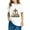 White, variant on Aloohaidyvio Easter Cross Shirt Minimalist Easter Cotton Tee for Girls, Small Cross Chest Print - Casual Spring Outfit 3 Years