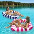 thumbnail image 4 of Flotadores para piscina Korlon Tec, silla inflable 4 en 1, paquete de 2, 4 of 7