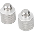 thumbnail image 5 of CAMVATE 1/4" Female to 3/8" Male Screw Adapter for Tripod, Camera and QR Plate, 2-Pack, 5 of 5