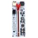 thumbnail image 2 of VER012 Max PCI-E Riser PCI Express 1x 16x Adaptador PC Cable de extensión (Rojo), 2 of 8