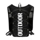 thumbnail image 1 of Mochila de hidratación, bolsa deportiva, ajustable, para hombre y mujer, chaleco de hidratación. negro, 1 of 9
