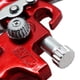 thumbnail image 1 of Mini pulverizador de pintura HVLP con pistola de gravedad, con boquilla de 1 mm para retoque automático, rojo, 1 of 2