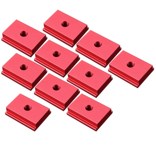 Miter Track Nut T-track Sliding Table Saw Router T-slot Aluminum Alloy 1pcs Red Fixture Slot Multitools Carpentry Tool