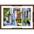 thumbnail image 5 of Art.com Rainbow Row I, Charleston South Carolina Photographic Print by George Oze, Brown Frame Wall Art, 23" x 17", 5 of 5