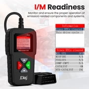 OBD II Scanner, Professional OBD2 Engine Fault Code Reader CAN Diagnostic Scan Tool for All OBD II Protocol Cars