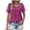 Red, variant on Women Casual V Neck T Shirt Lace Short Sleeve Curved Top Loose Fit Cute Summer Tops T Shirt Women Short Sleeve Women Tees and Tops Violet Shirt Technical Shirts Women Shirts for Women Casual