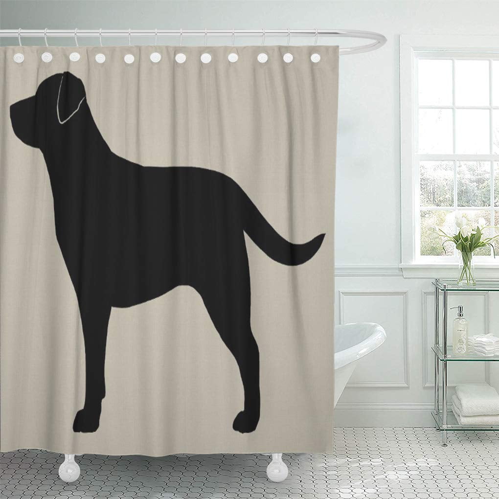 Black lab bathroom decor Clearance