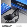 thumbnail image 6 of Xagger Polarized Sports Sunglasses for Men Women UV400 Wrap Around Baseball Softball Running Sun Glasses, 6 of 6