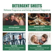 2packs Laundry Detergent Sheets Sustainable Sanitizer Strips Ideal For Travel Home Liquidless Laundry By Cleanomic