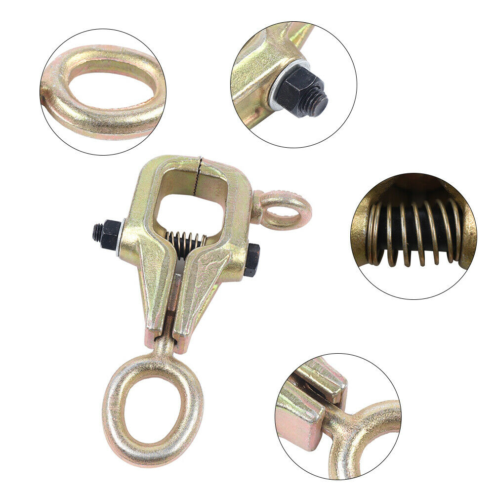 Mouth Clamp Self-Tightening Pull Clamp 5-ton Mouth Auto Body Top & Straight 2-Way Frame Grip Back Body Repair Big Mouth Pull Clamp 5 Ton Clamp Frame Back Self 2 Way Tightening Grips Auto Body Repair