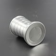 thumbnail image 4 of 銆?PCS 銆慞ortable Retractable Cup Stainless Steel collapsible mug Portable Collapsible Outdoor Camping Metal Mug 75ml/150ml/250ml, 4 of 9