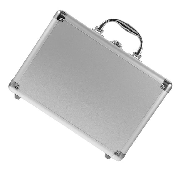 Suitcase Toolbox Brief Case Portable Tools Case Metal Briefcase Briefcases for Men