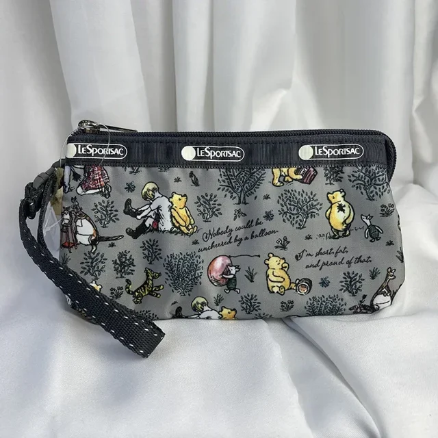 Lesportsacs bolso de mano dibujos animados Mymelody Hello Kitty Peter Rabbit moda 17*9cm bolso de teléfono bolso de cuerda de mano para mujer 8105