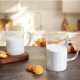 thumbnail image 4 of Vaso medidor de vidrio BCNMViku, 500 ml, 2 tazas con asa, 3 balanzas, 4 of 7
