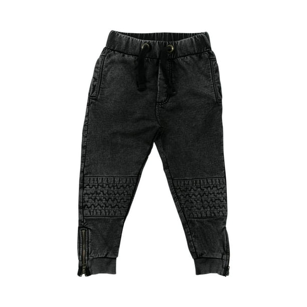 jogger with zipper ankle